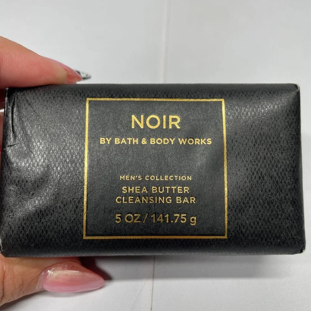 Bath & Body Works Noir Mens Collection Shea Butter Cleansing Bar 5 oz Soap